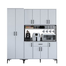 Hanah Home Armario Multiusos Blanco JE133 - 3054